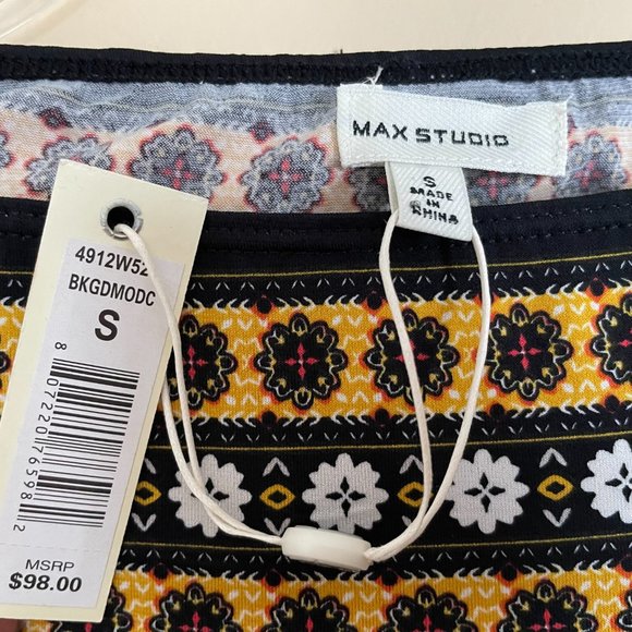 Max Studio French Provence Dress Size Small NWT Stretch Business Casual - Picture 6 of 8